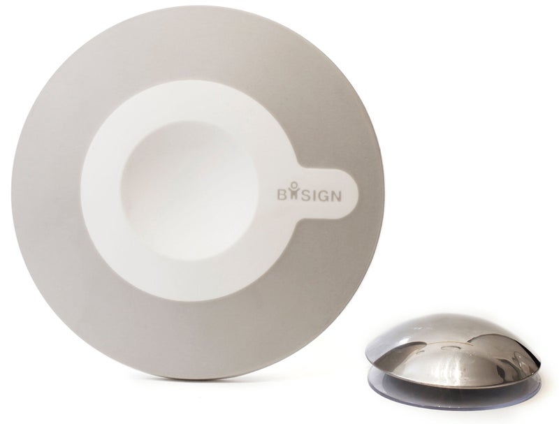 Bosign Suction Cup Mounted Detachable Mirror 5x Magnification White - Image 3